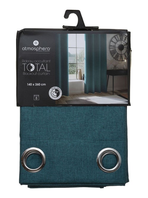 Tenda 100% oscurante rivestita in lino - Kiabi