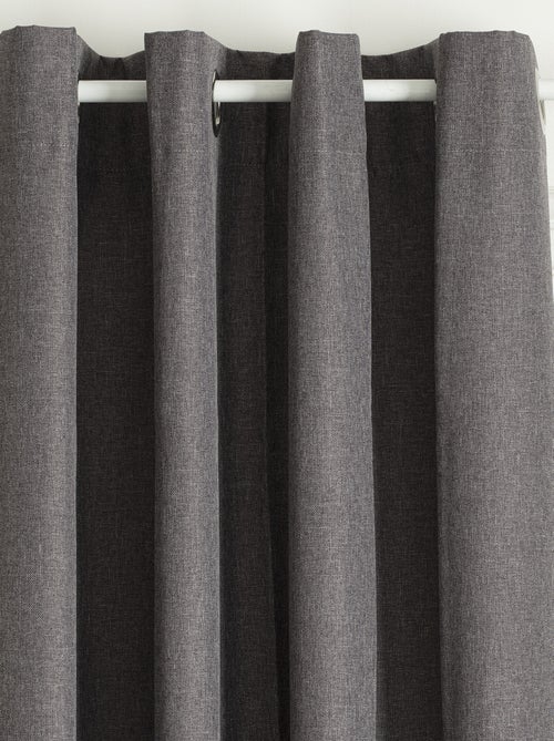 Tenda 100% oscurante rivestita in lino - Kiabi