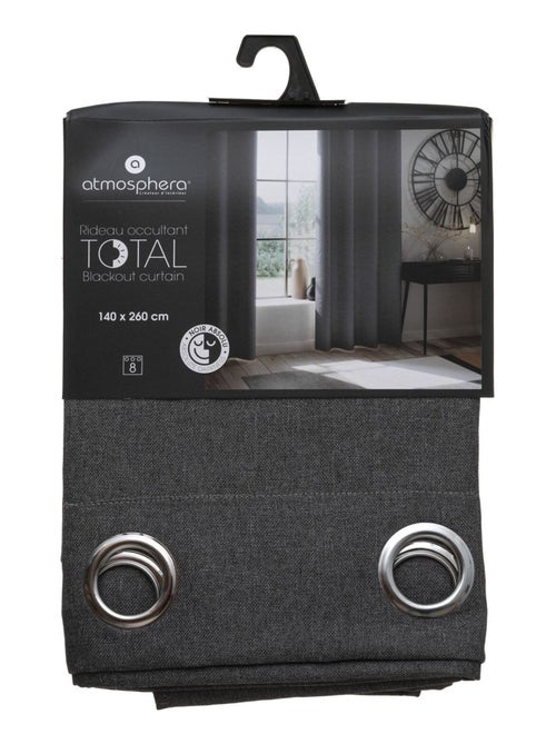 Tenda 100% oscurante rivestita in lino - Kiabi