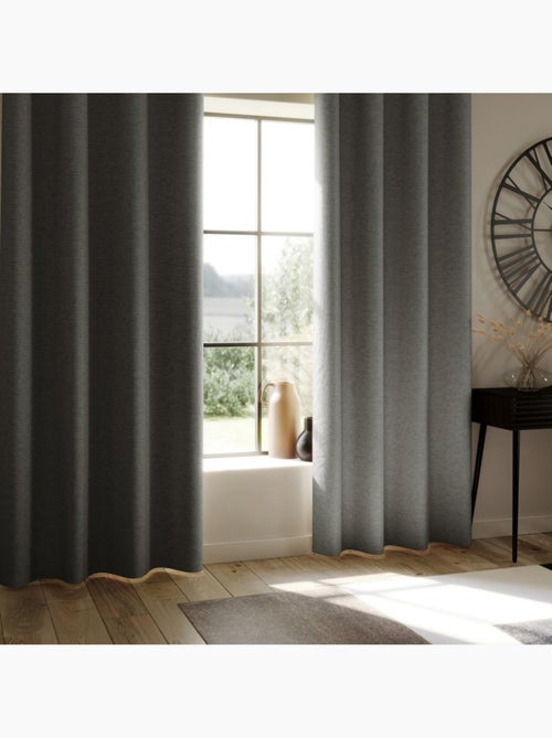 Tenda 100% oscurante rivestita in lino - Kiabi Tenda 100% oscurante rivestita in lino - Kiabi