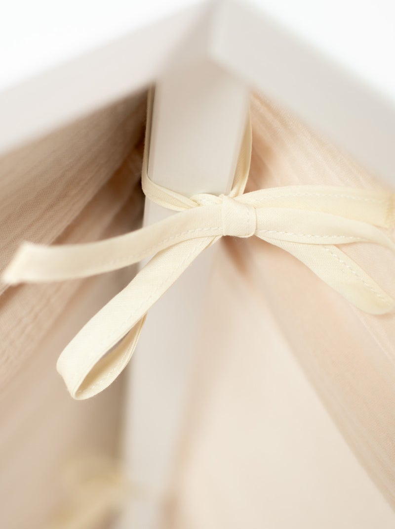 Tenda a baldacchino casetta in mussola di cotone jeanne | sevira kids | sevira kids Beige - Kiabi