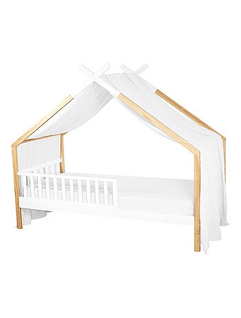 Tenda a baldacchino casetta in mussola di cotone jeanne | sevira kids | sevira kids