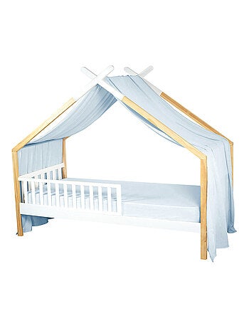 Tenda a baldacchino casetta in mussola di cotone jeanne | sevira kids | sevira kids