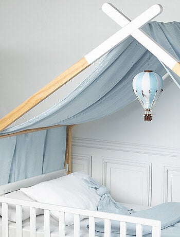 Tenda a baldacchino casetta in mussola di cotone jeanne | sevira kids | sevira kids