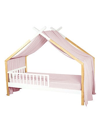 Tenda a baldacchino casetta in mussola di cotone jeanne | sevira kids | sevira kids