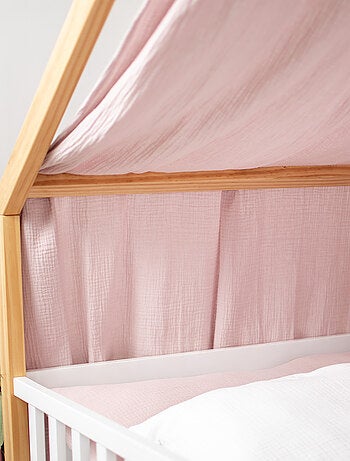 Tenda a baldacchino casetta in mussola di cotone jeanne | sevira kids | sevira kids