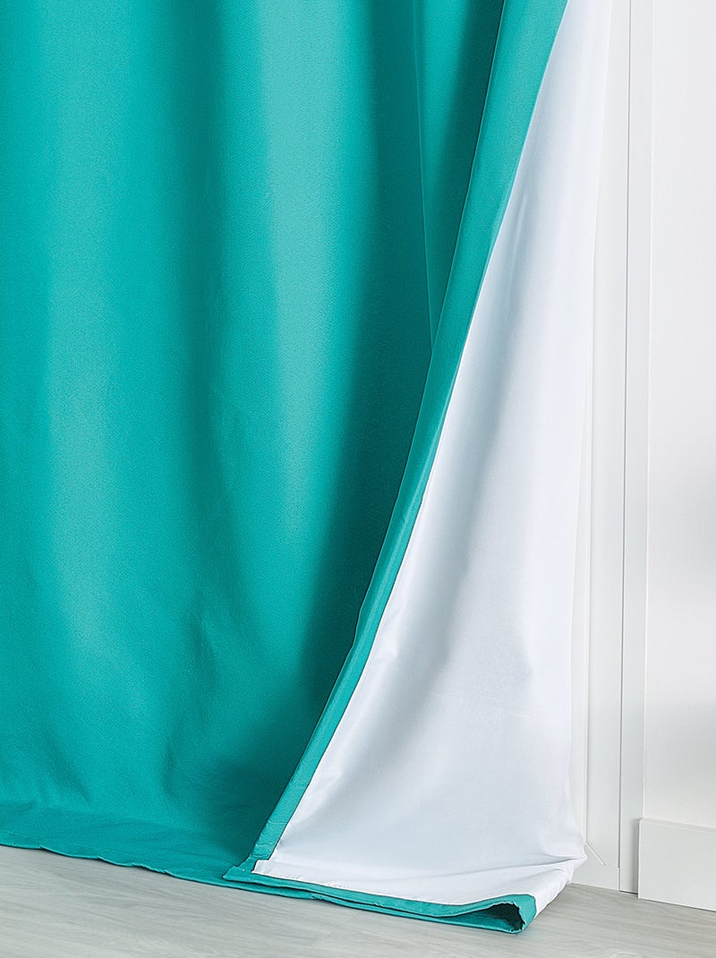 Tenda a isolamento termico spessa e imbottita Blu azzurro - Kiabi