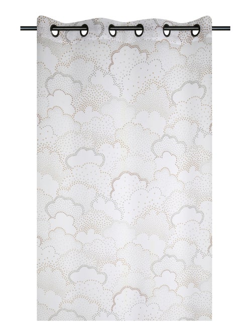 Tenda a occhielli con motivo a nuvole per cameretta - Kiabi