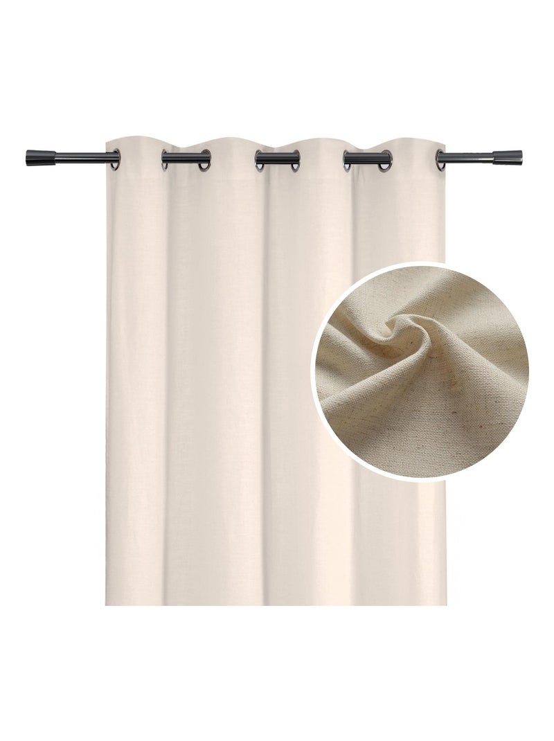 Tenda a occhielli in polilene Beige chiaro - Kiabi