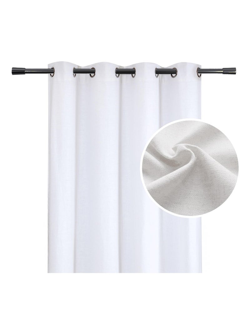 Tenda a occhielli in polilene Bianco - Kiabi