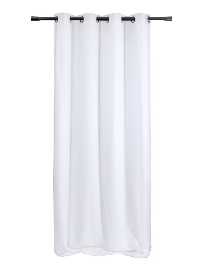 Tenda a occhielli in polilene Bianco - Kiabi