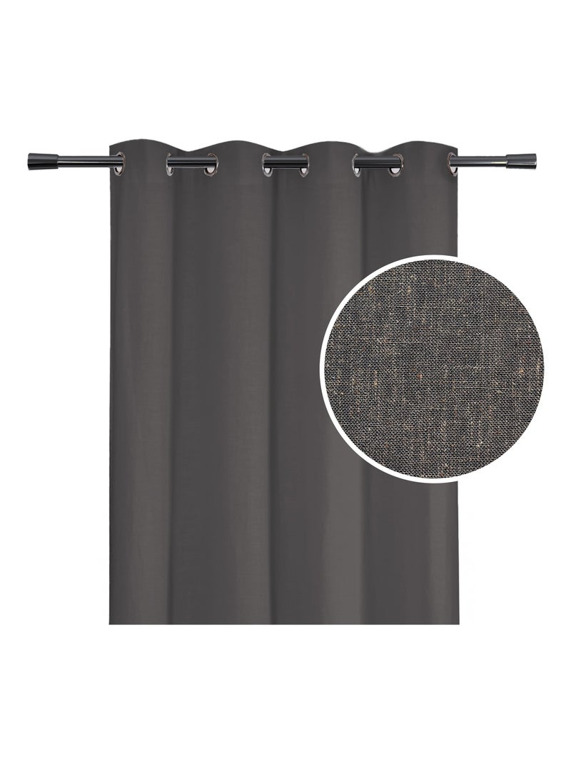 Tenda a occhielli in polilene Grigio antracite - Kiabi