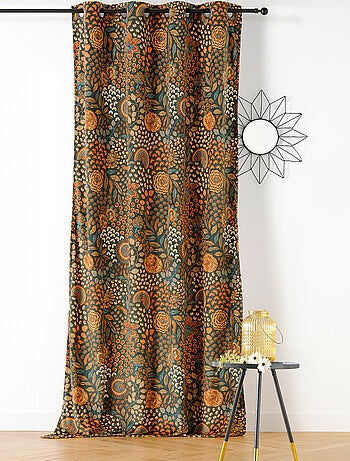 Tenda a occhiello con motivo cashmere