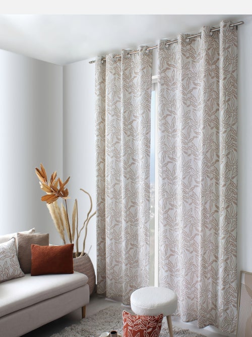 Tenda a occhiello in cotone riciclato Chambray - Kiabi