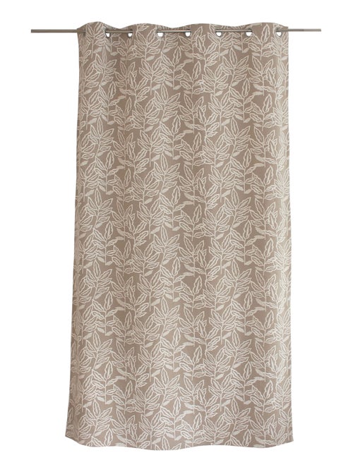 Tenda a occhiello in cotone riciclato Chambray - Kiabi Tenda a occhiello in cotone riciclato Chambray - Kiabi