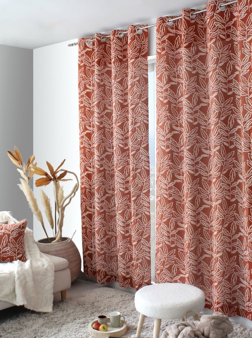 Tenda a occhiello in cotone riciclato Chambray - Kiabi