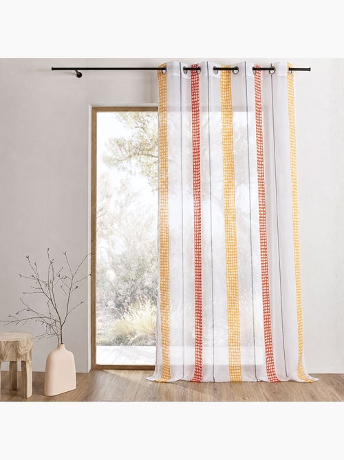 Tenda a raggiera con righe verticali e pois - Kiabi Tenda a raggiera con righe verticali e pois - Kiabi
