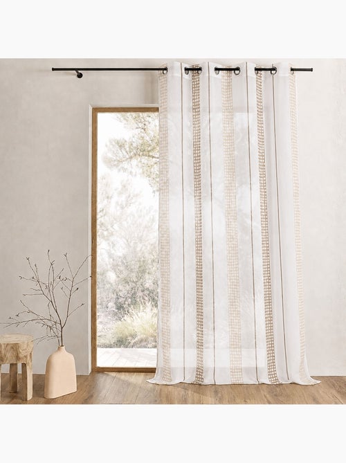 Tenda a raggiera con righe verticali e pois - Kiabi Tenda a raggiera con righe verticali e pois - Kiabi