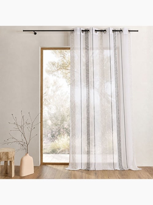Tenda a raggiera con righe verticali e pois - Kiabi Tenda a raggiera con righe verticali e pois - Kiabi