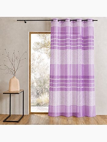 Tenda a raggiera con strisce orizzontali colorate