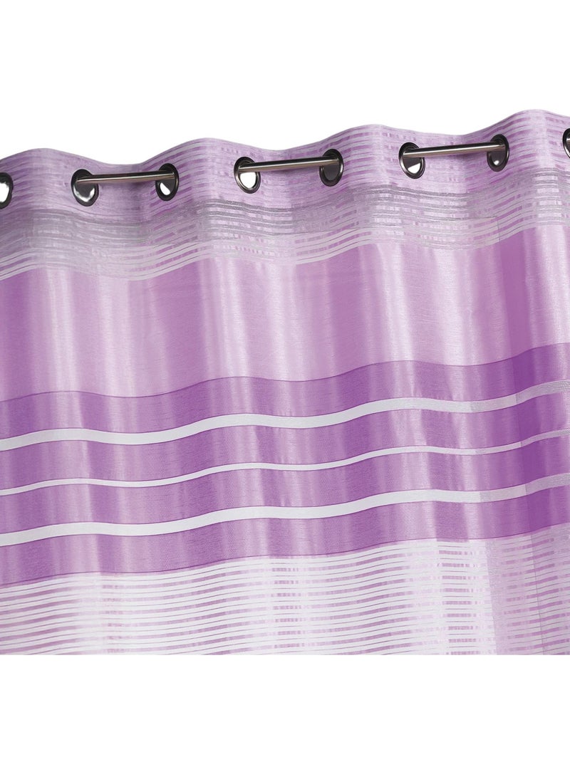 Tenda a raggiera con strisce orizzontali colorate Lilla chiaro - Kiabi