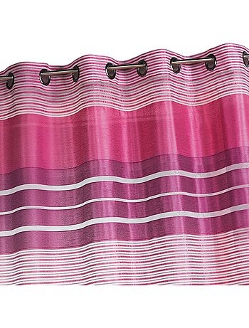 Tenda a raggiera con strisce orizzontali colorate