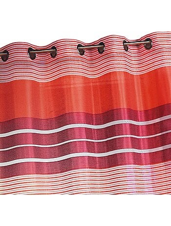 Tenda a raggiera con strisce orizzontali colorate