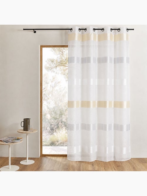 Tenda a raggiera con strisce orizzontali tricolori - Kiabi Tenda a raggiera con strisce orizzontali tricolori - Kiabi