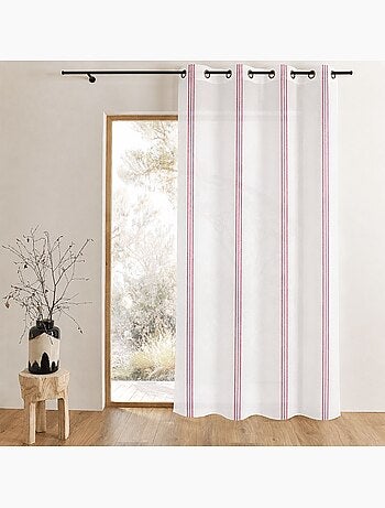 Tenda a raggiera con strisce verticali