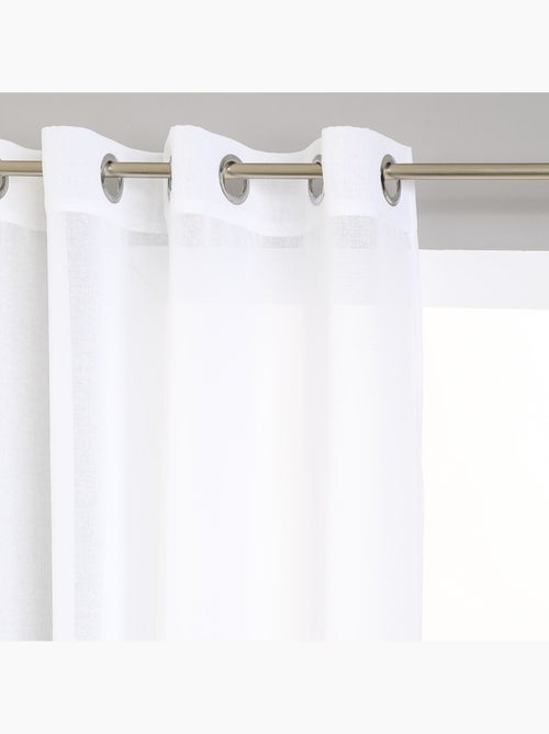 Tenda a rete etamine bianca 140x240cm - Kiabi Tenda a rete etamine bianca 140x240cm - Kiabi