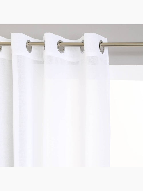 Tenda a rete etamine bianca 140x240cm - Kiabi Tenda a rete etamine bianca 140x240cm - Kiabi