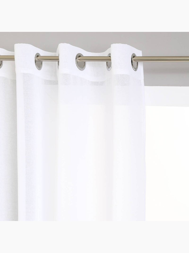 Tenda a rete etamine bianca 140x240cm Bianco - Kiabi