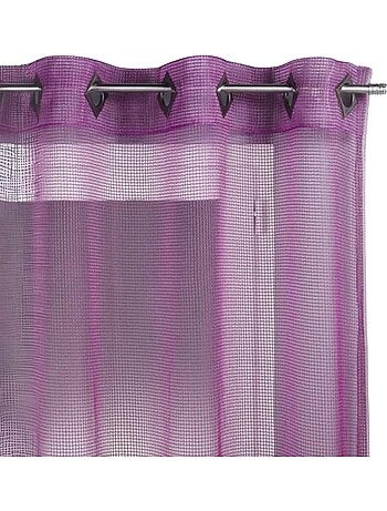 Tenda a rete liscia con occhiello