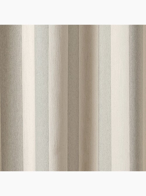 Tenda a righe verticali in tessuto satinato con occhielli - Kiabi