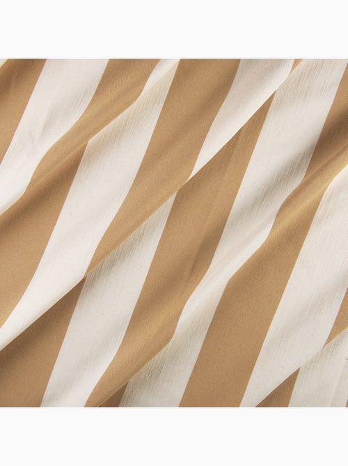 Tenda a righe verticali in tessuto satinato con occhielli - Kiabi