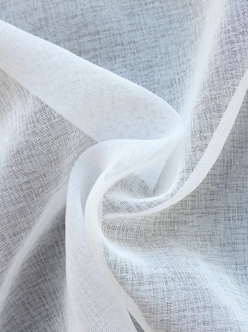 Tenda a setaccio con treccia arricciata Bianco - Kiabi