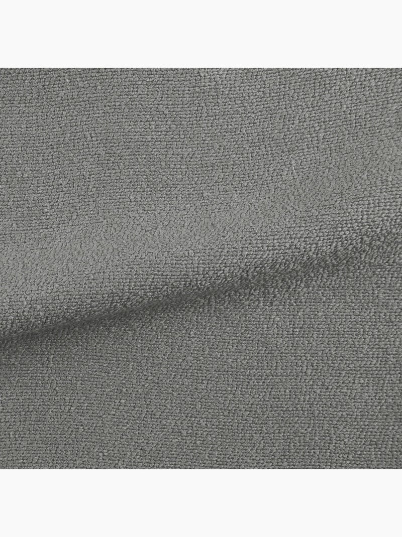 Tenda a tinta unita con effetto arricciato Grigio - Kiabi