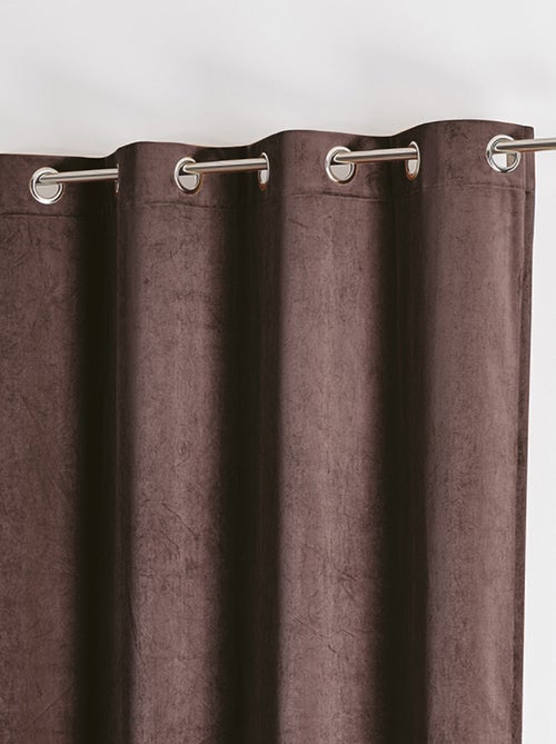 Tenda a tinta unita con effetto scamosciato - Kiabi