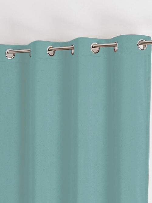 Tenda a tinta unita con effetto scamosciato - Kiabi