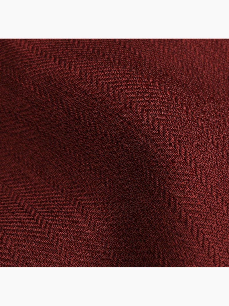 Tenda a tinta unita con occhielli Rosso - Kiabi