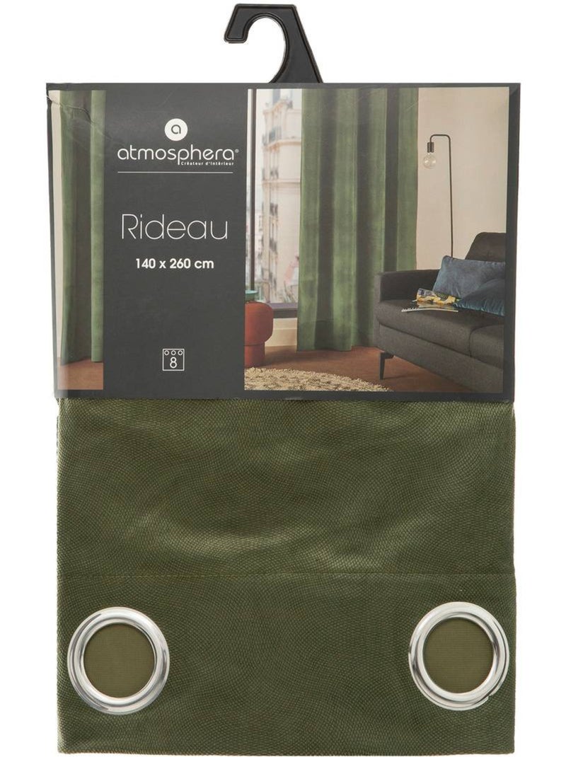 Tenda a tinta unita in stile loft Cachi - Kiabi