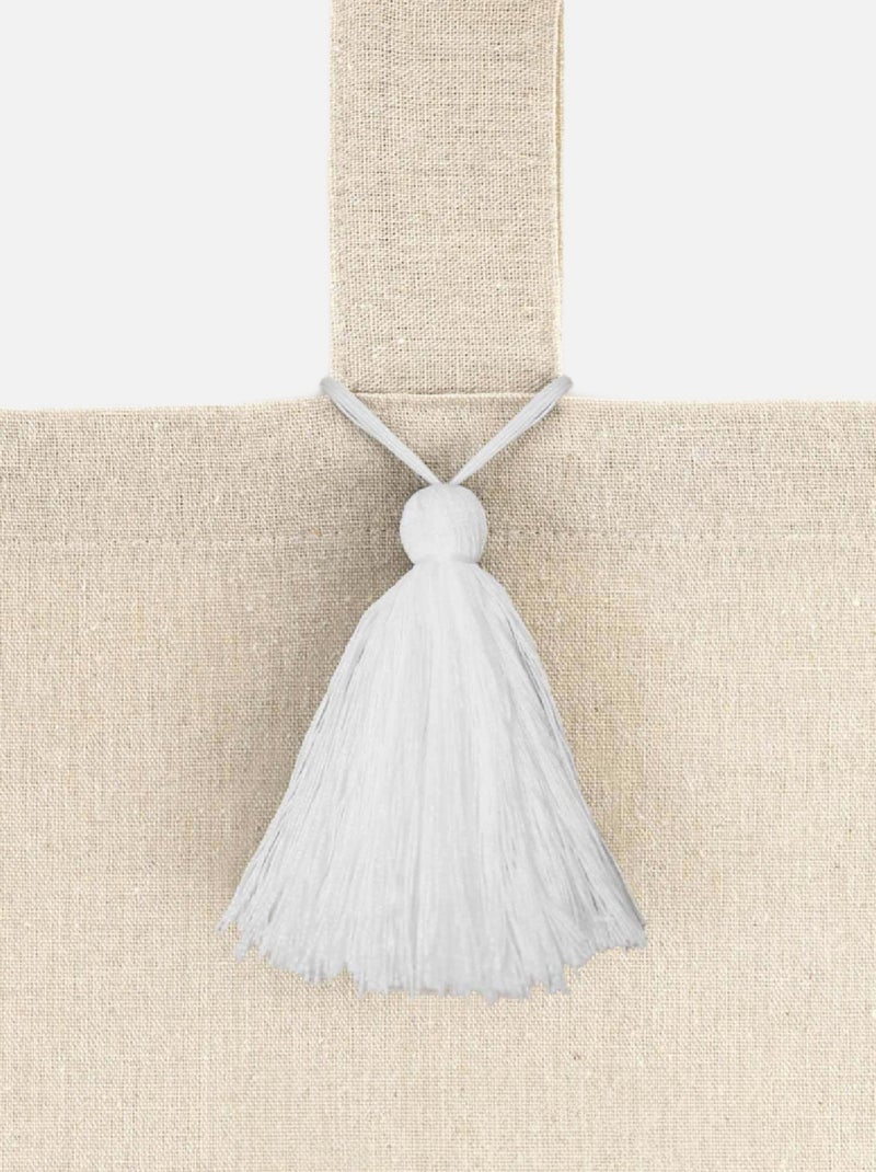 Tenda a un pezzo con nappe Bianco - Kiabi