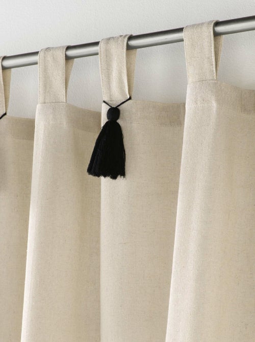 Tenda a un pezzo con nappe - Kiabi