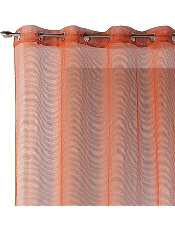 Tenda a velo a tinta unita in maglia a rete