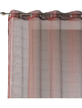 Tenda a velo a tinta unita in maglia a rete