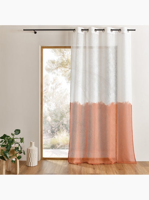Tenda ad occhielli bicolore - Kiabi Tenda ad occhielli bicolore - Kiabi