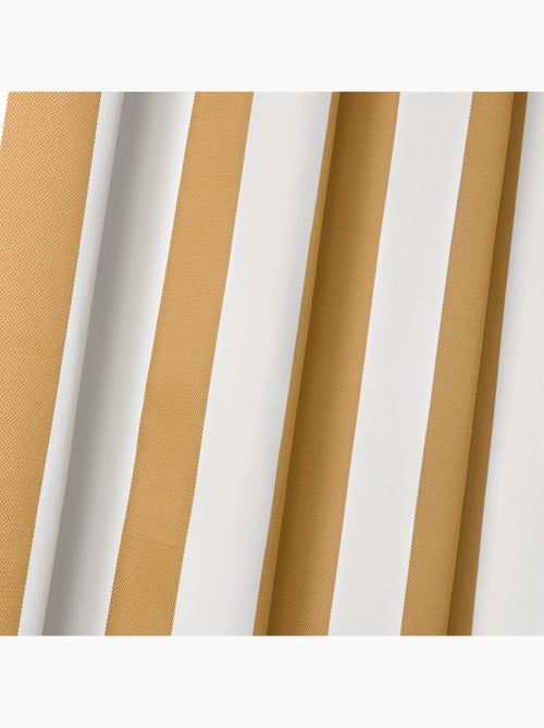 Tenda ad occhielli idrorepellente a righe per esterni - Kiabi