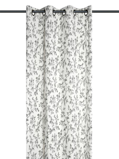 Tenda ad occhielli in stile country - Kiabi