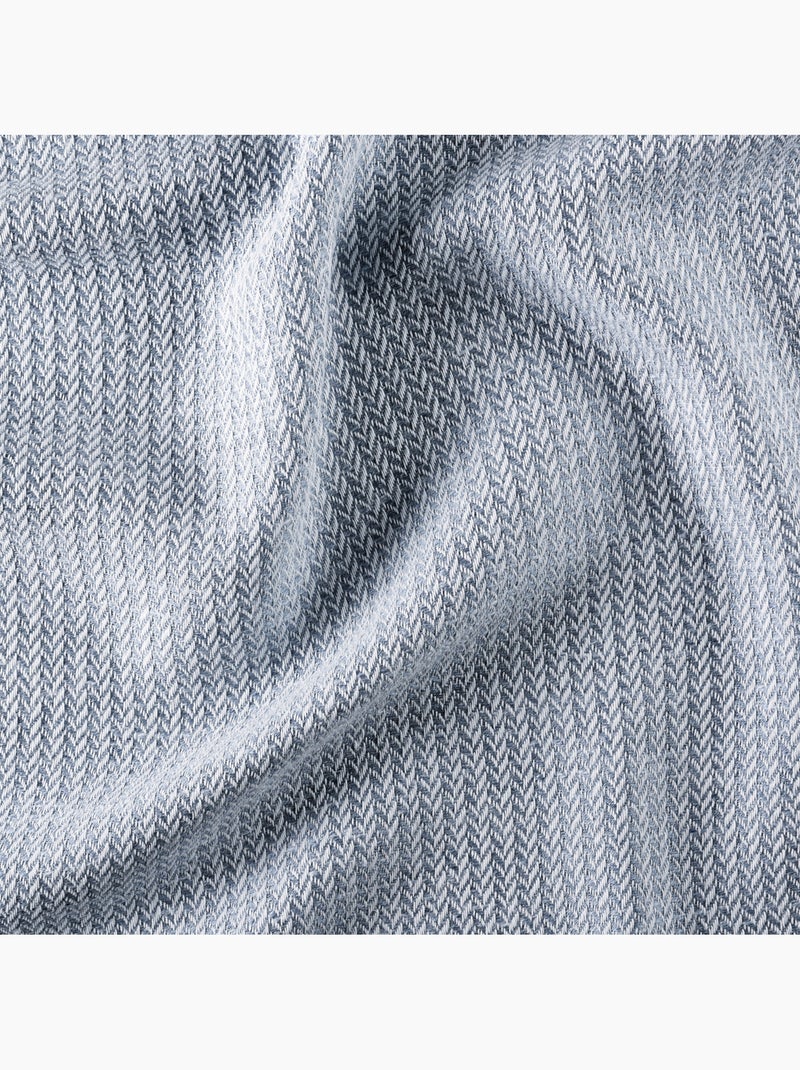 Tenda ad occhielli Polyline con proprietà rilassanti CBD Blu - Kiabi