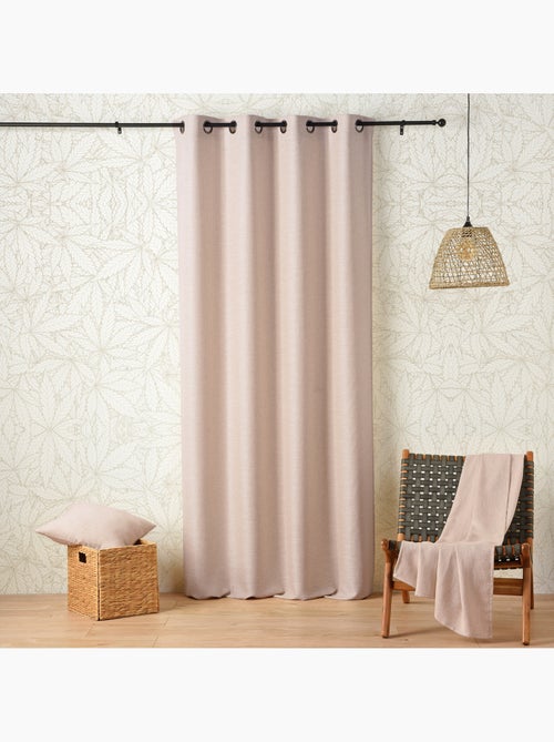 Tenda ad occhielli Polyline con proprietà rilassanti CBD - Kiabi Tenda ad occhielli Polyline con proprietà rilassanti CBD - Kiabi